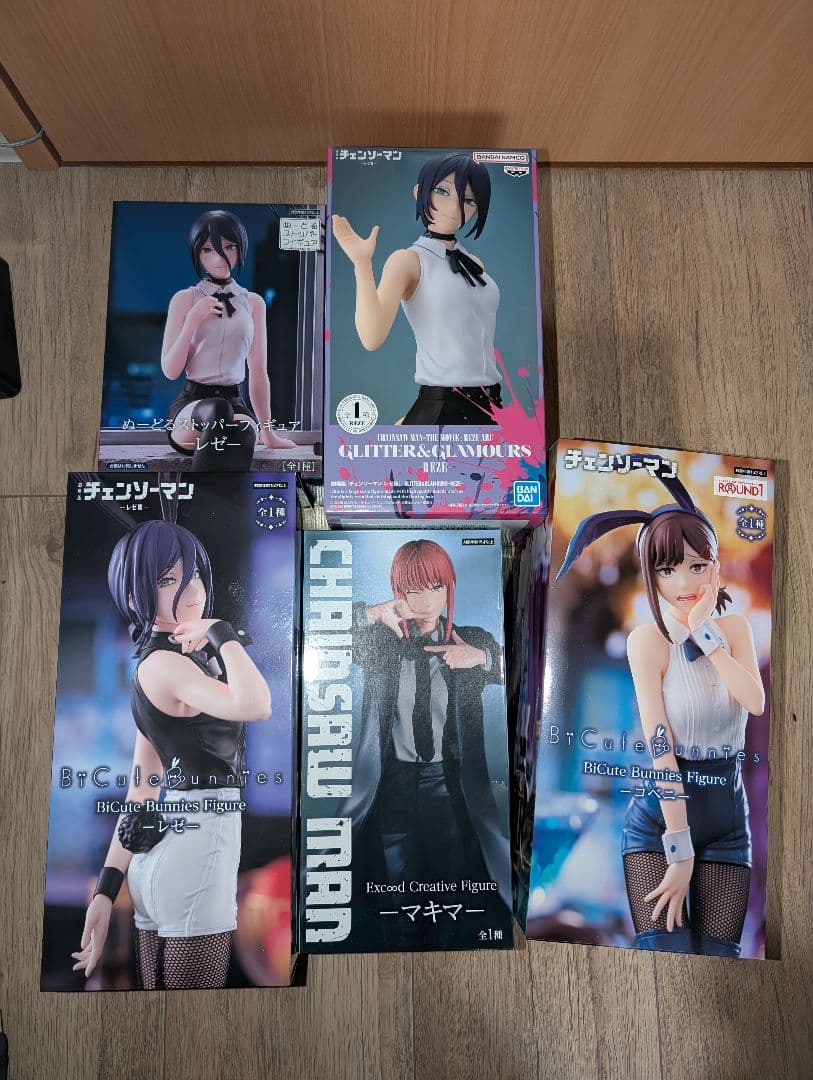 チェンソーマン フィギュア5点セット チェンソーマン】S.H.フィギュアーツ『チェンソーマン -劇場版