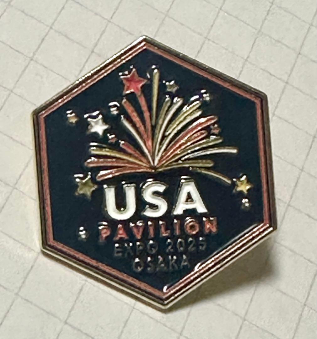 ペ*ロ様 【激レア非売品】USA 万博アメリカパビリオン2025 独立記念日ピン Reveal of USA Pavilion Design for Expo 2025 Osaka - YouTube