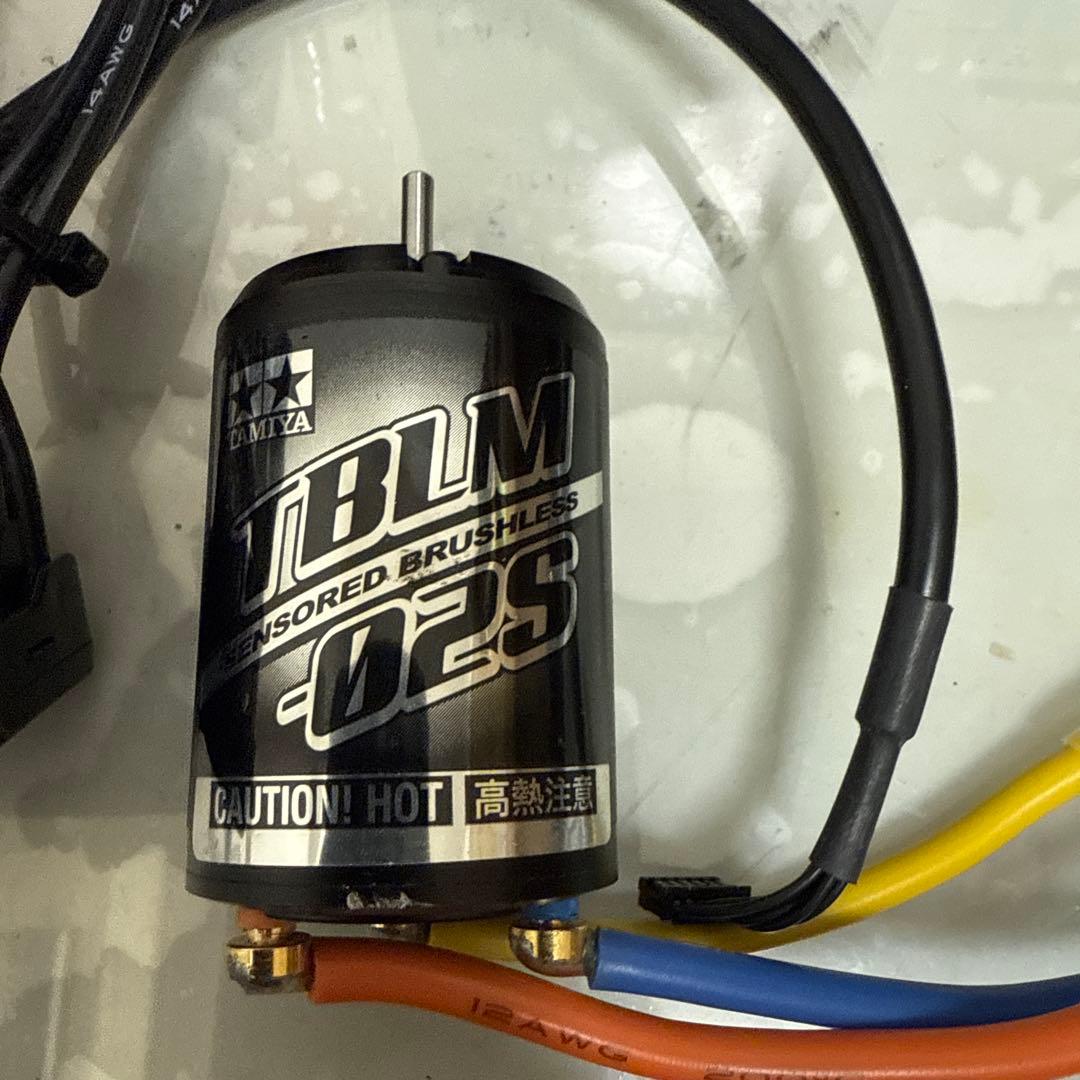 TAMIYA TBLM-02S 15.5T ブラシレスモーターTBLE-04SR