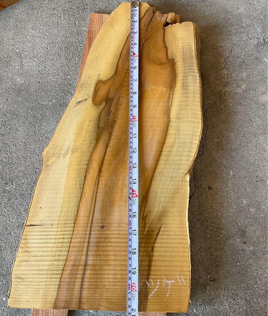 85.ツゲ 柘植 一枚板 素材 木材 DIY ハンドメイド