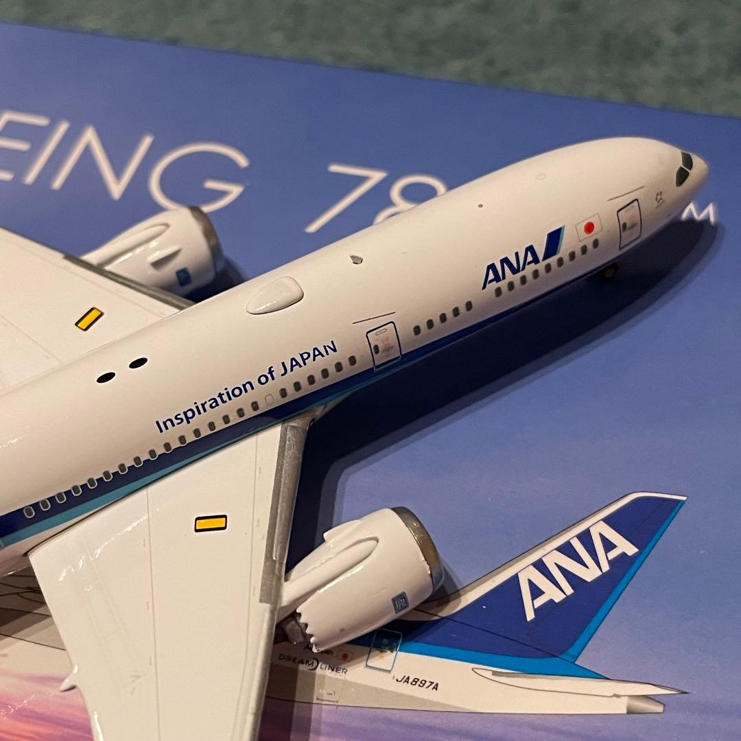 ANA 787-9 全日空 ボーイング JA897A ph 1:400 - メルカリ