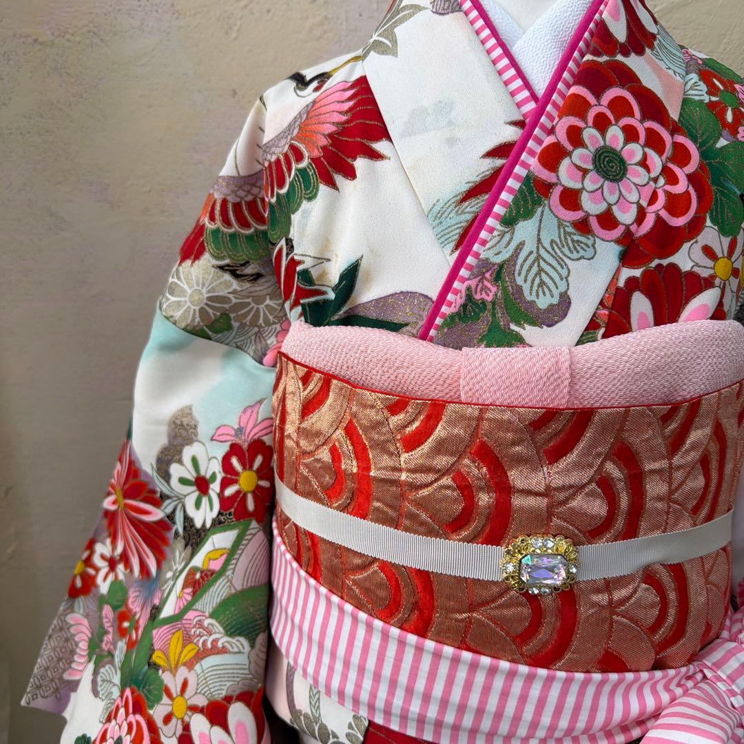 専用ページNo.k005七五三 7歳 着物 フルセット レトロ柄 - メルカリ