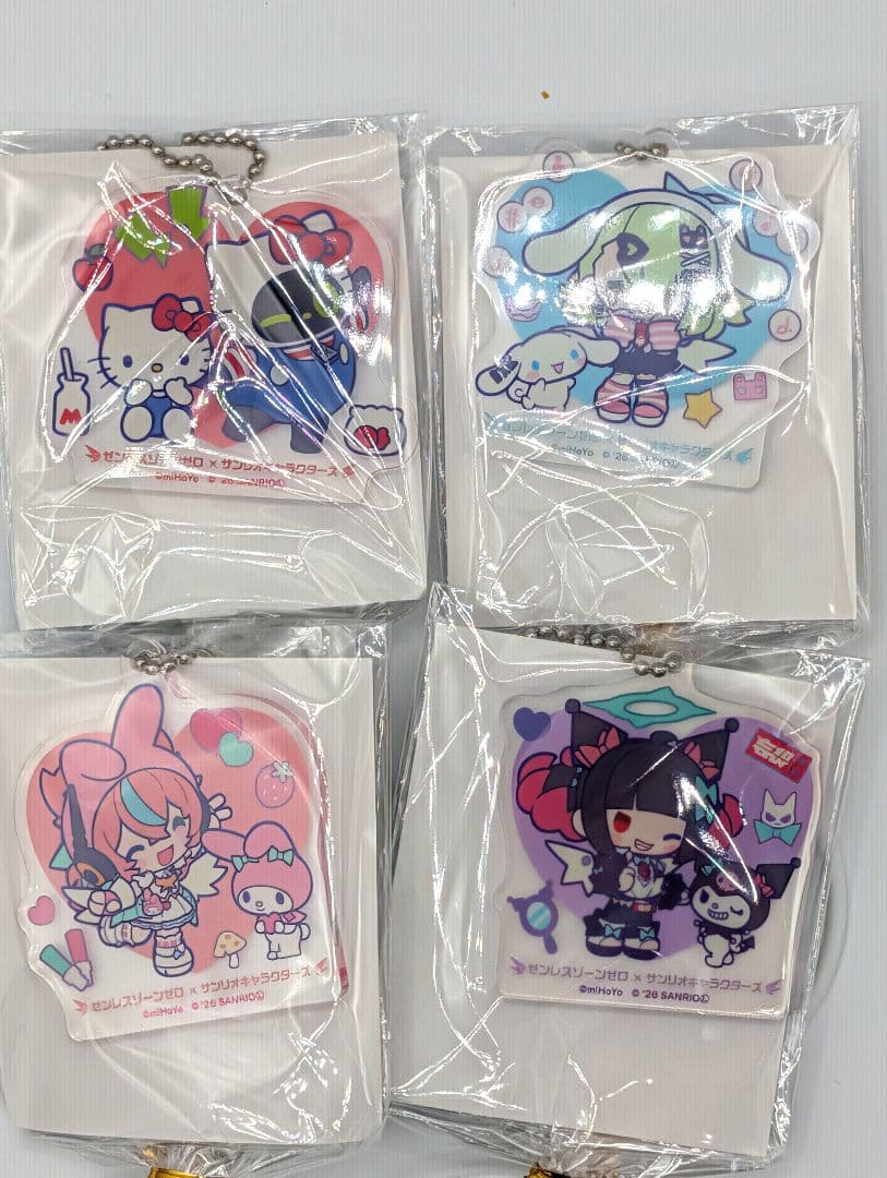 ゼンレスゾーンゼロ GIGO 妄想エンジェル アクリルボールチェーン 4種