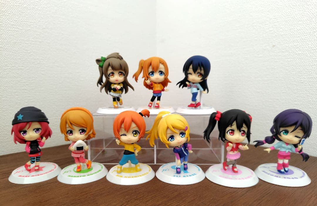 ラブライブ！μ'sちびきゅんキャラ9体セット 練習着 - メルカリ