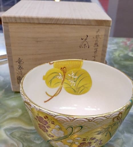 早い者勝ち！◇ 相模竜泉 | 色絵六瓢四君子画 茶碗 | 茶道具 栗山園オンライン通販部 / 新品 色絵六瓢四君子画茶碗 相模竜泉