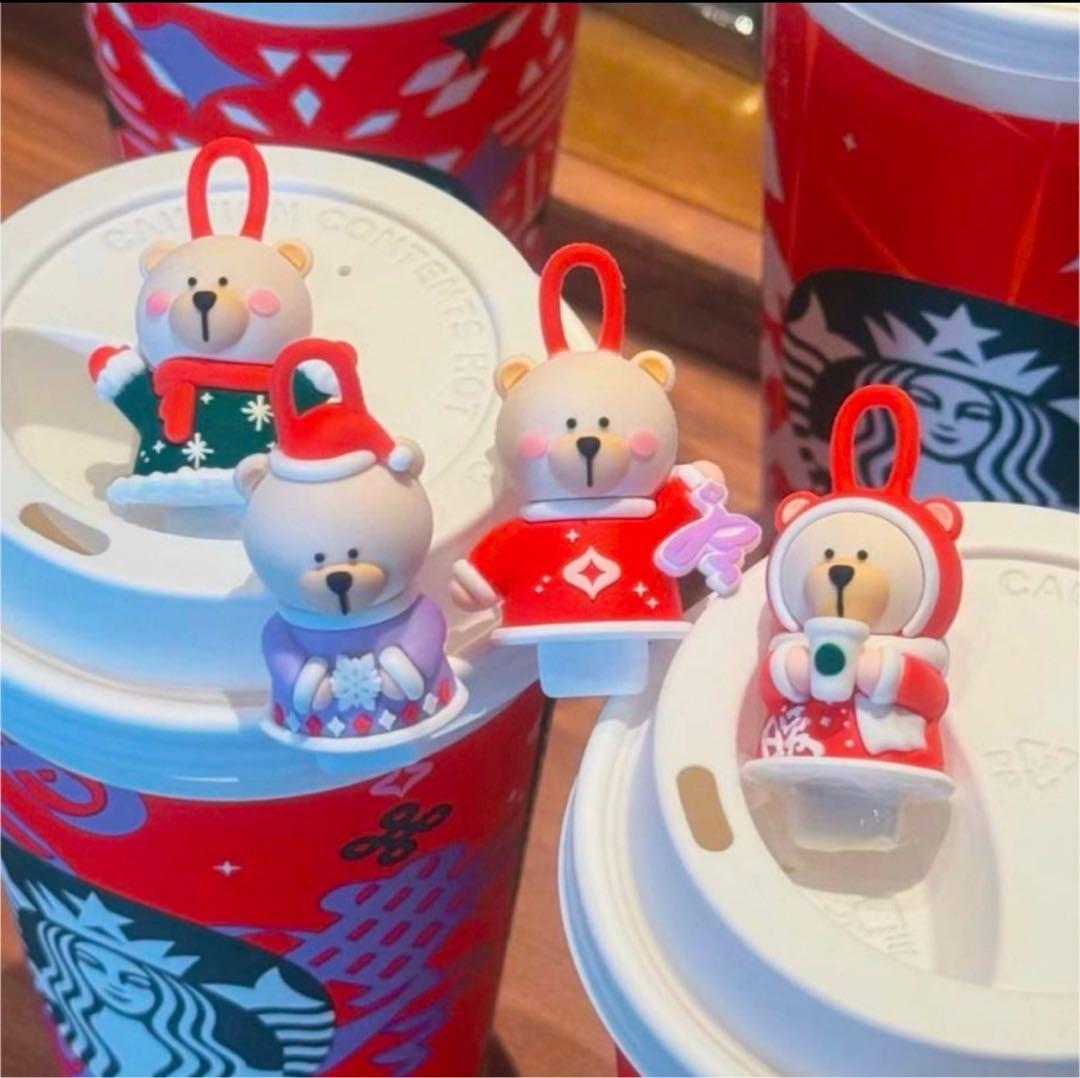 海外 スターバックス ベアリスタ キャップ 4個 BOX入り - メルカリ