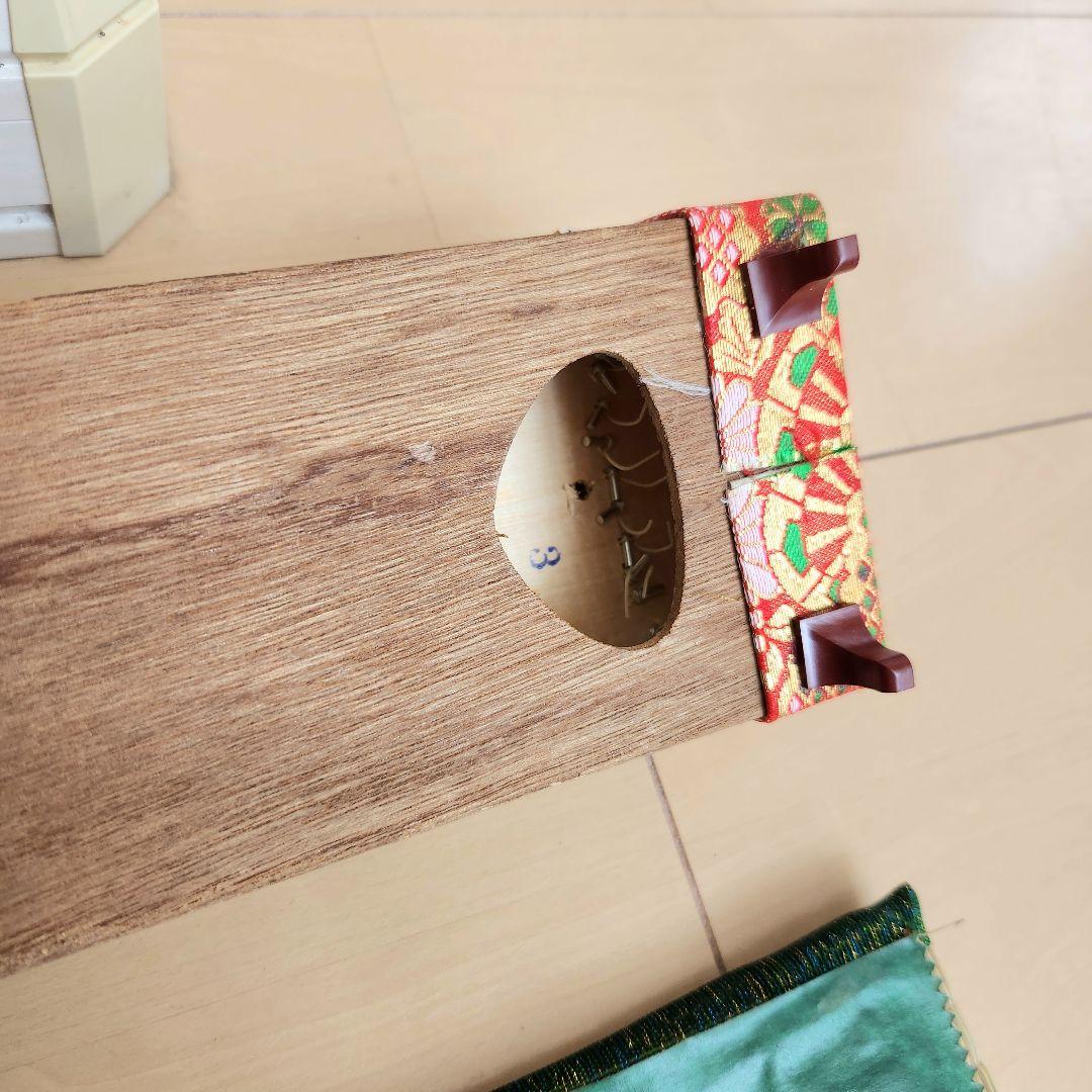 ミニ琴 だれでも弾けるお琴の手びき ミニチュア アンティーク 十三弦