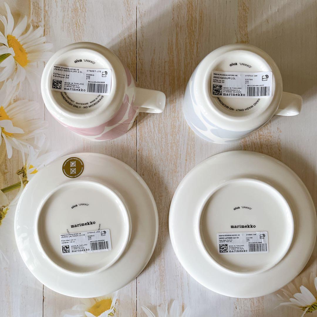 ♡byR 限定 マリメッコ ピンクゴールド マグカップ プレート アイシー