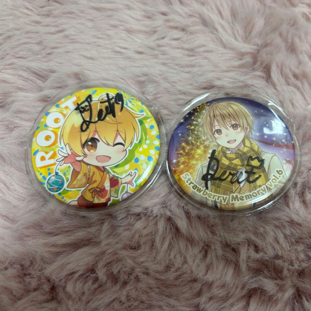 るぅとくん 缶バッジ 直筆サイン入り 最終値下げ - メルカリ