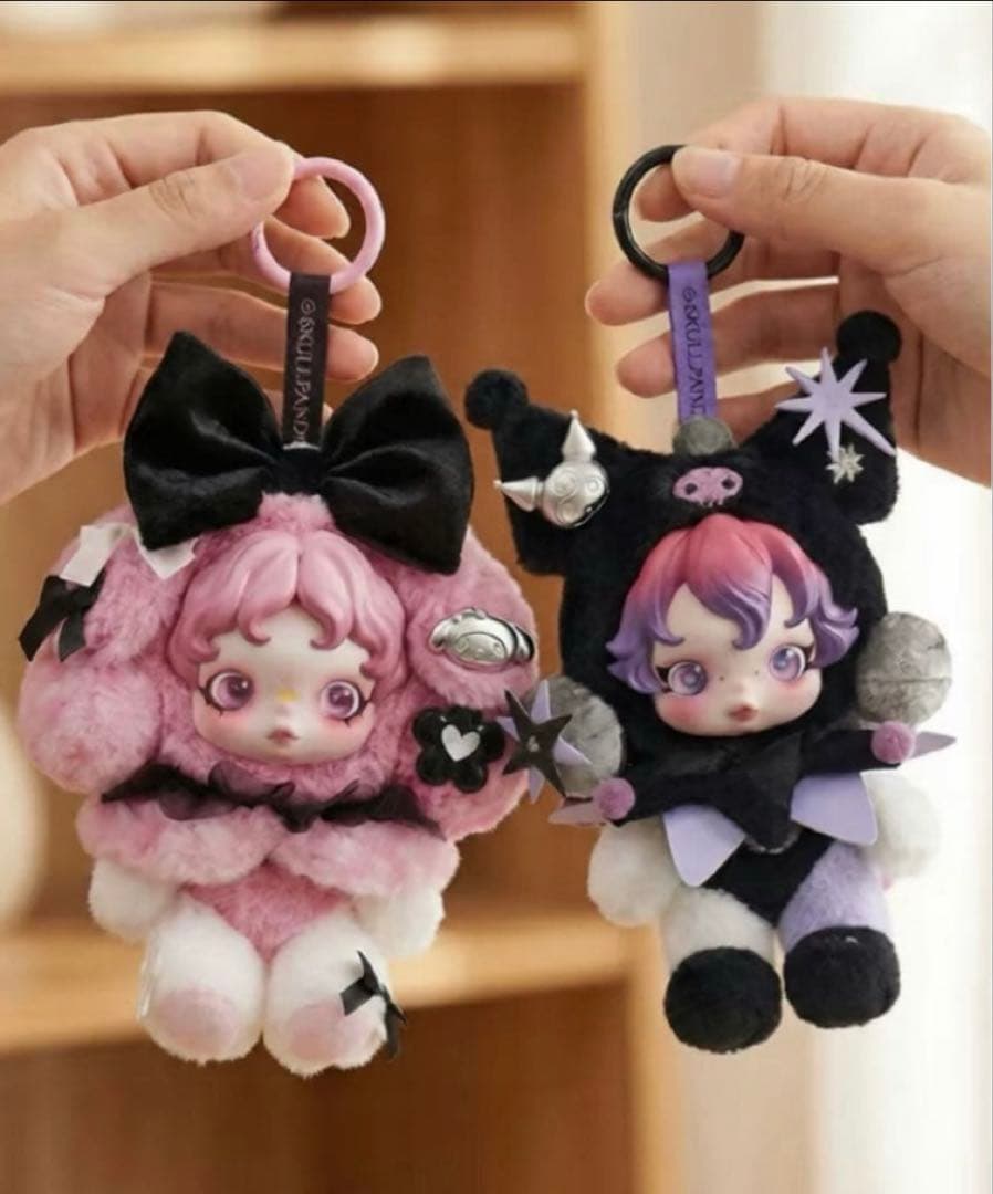 SKULLPANDA × KUROMI × MY MELODY2点セート SKULLPANDA × KUROMI × MY MELODY 2点セート SKULLPANDA × KUROMI × MY