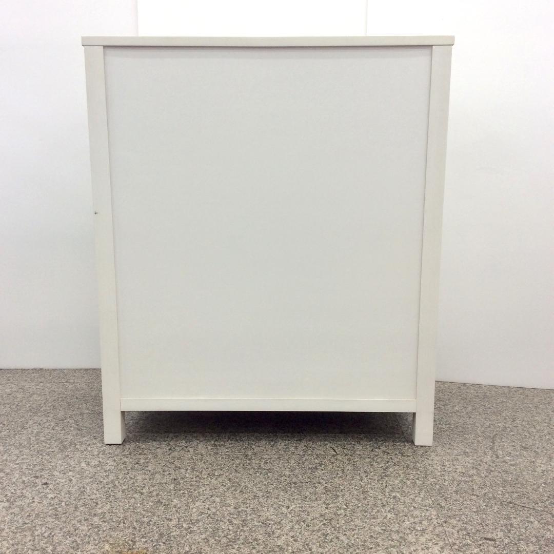 MOMOHOUSE 脇木工 4段チェスト ホワイト - メルカリ