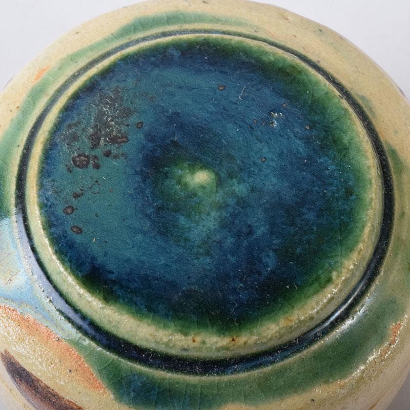 茶道具 不二窯 佐藤和子作 織部 香合 共箱 C 7800 - メルカリ