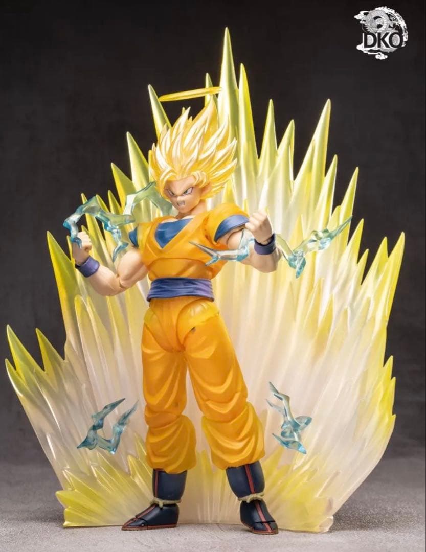 S.H.Figuarts 孫悟空スパーサイヤ人2 +カスタムヘッドパーツ セット