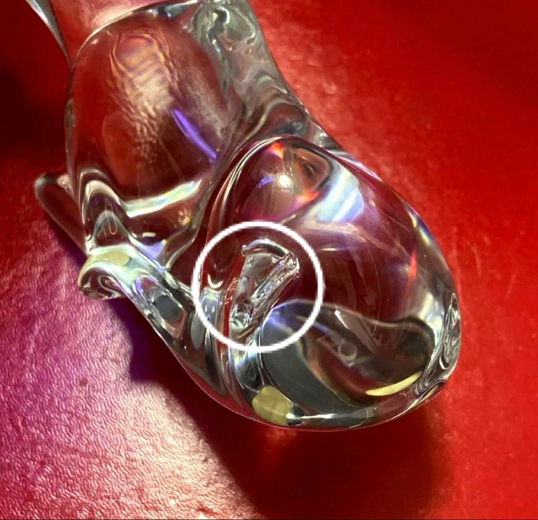 バカラ タンガニーカ　キリン　オブジェ　フィギュア　フィギュリン