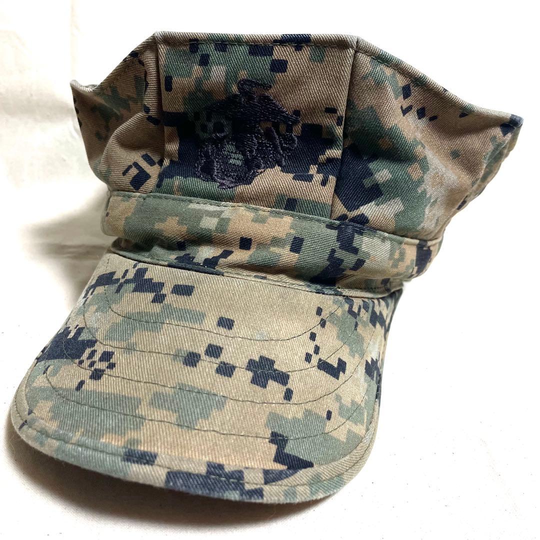 実物】米軍 海兵隊 USMC 8角帽 MARPAT ウッドランド 迷彩 - メルカリ
