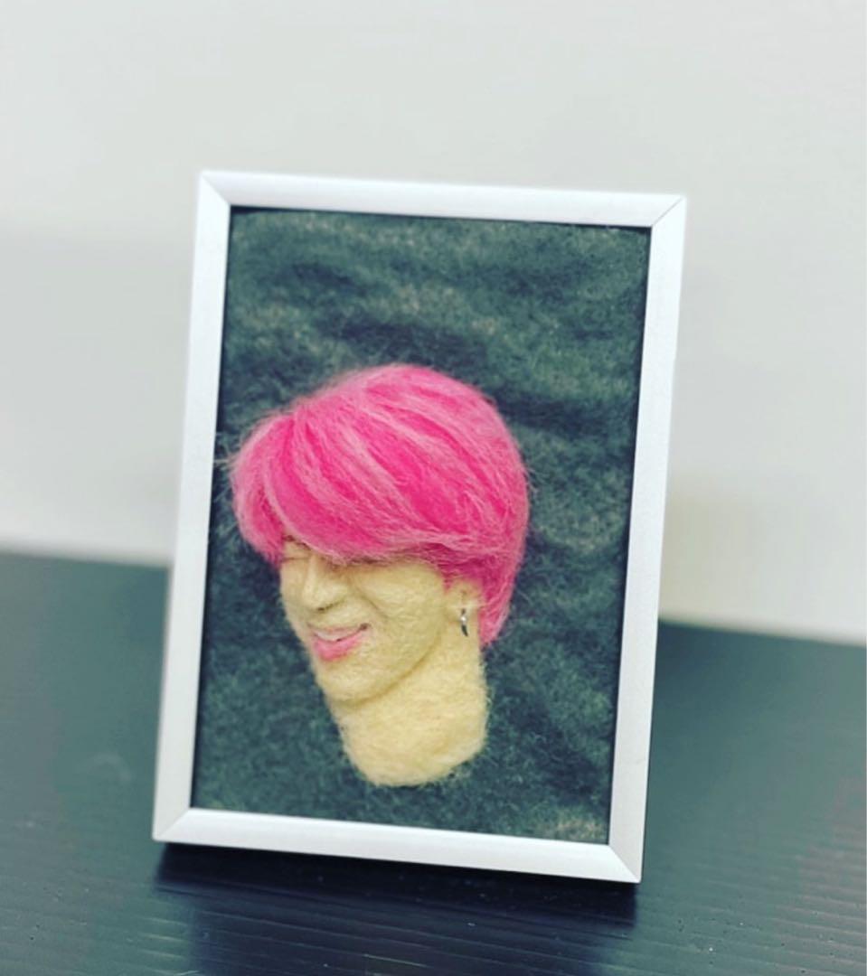 羊毛フェルト　オリジナル　人物　ハンドメイド　キモカワシリーズ キモカワ動物シリーズ404#アカメアマガエル#オーダー#カエル#キモカワ