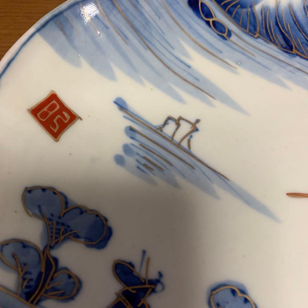 23.5㎝アンティーク皿6点(60万)