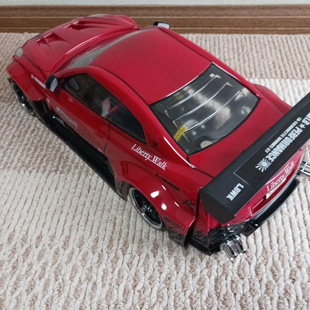 タミヤ TT02 シャーシ、GT-R R35 リバティウォークボディ - メルカリ