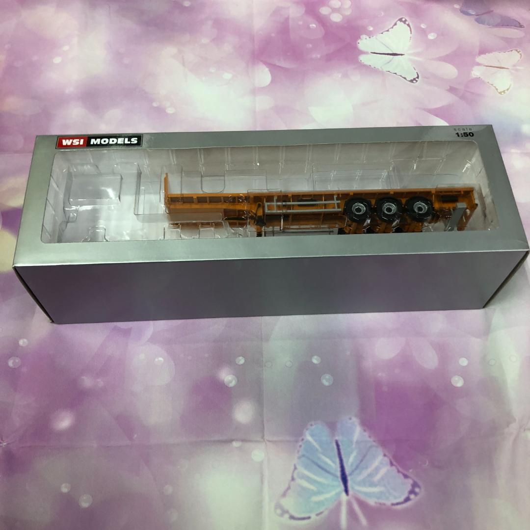 KEN KRAFT WSI MODELS 1/50 3軸フラットベッドトレーラ 3軸フラットベッドトレーラ 1/50 - KENKRAFT