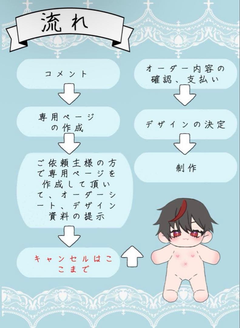 《停止中》推しぬい 無属性 韓国 ぬいぐるみ オーダーメイド