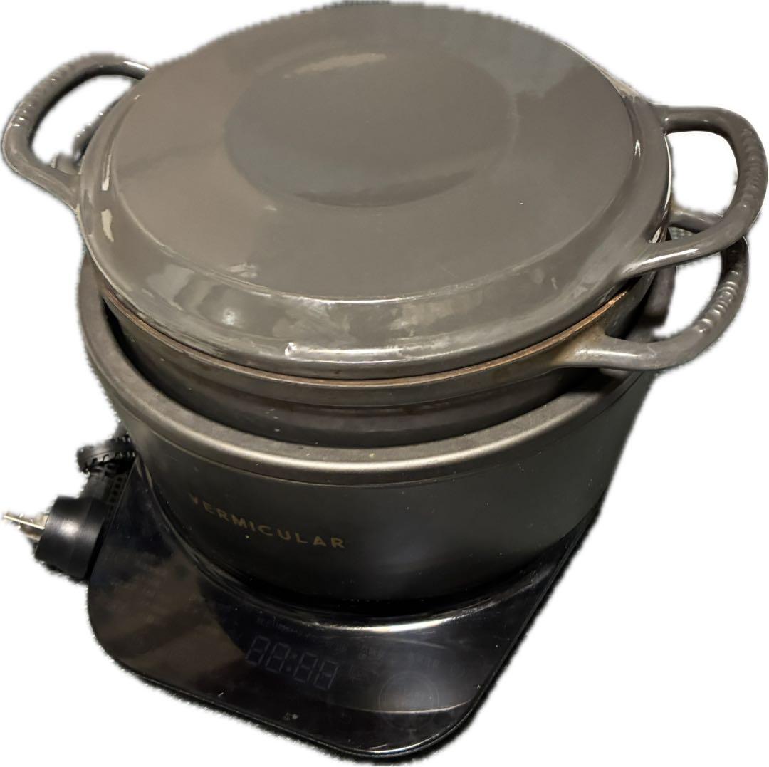 VERMICULAR ライスポット　3合炊き　PH19A トリュフグレー 100000001003383107_10205_001.jpg