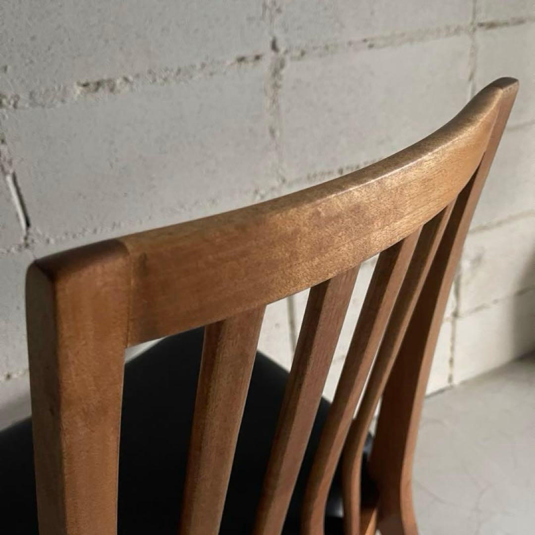 BOSCO ボスコ ダイニングチェア 北欧 合皮レザー 朝日木材加工