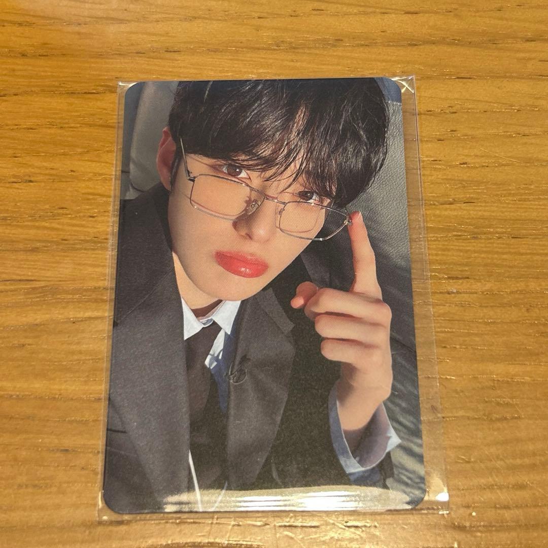 ALD1-EUPHORIAサンヒョン】オリーブヤング特典トレカ／ラキドロ-眼鏡