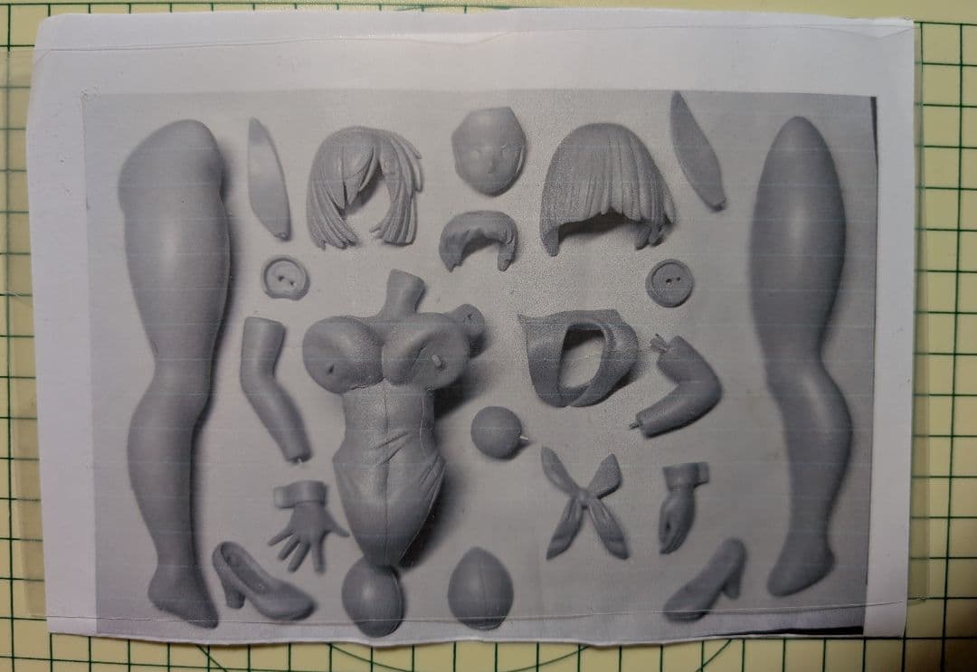 中古ガレージキット　浜風バニー乙改　艦隊これくしょん