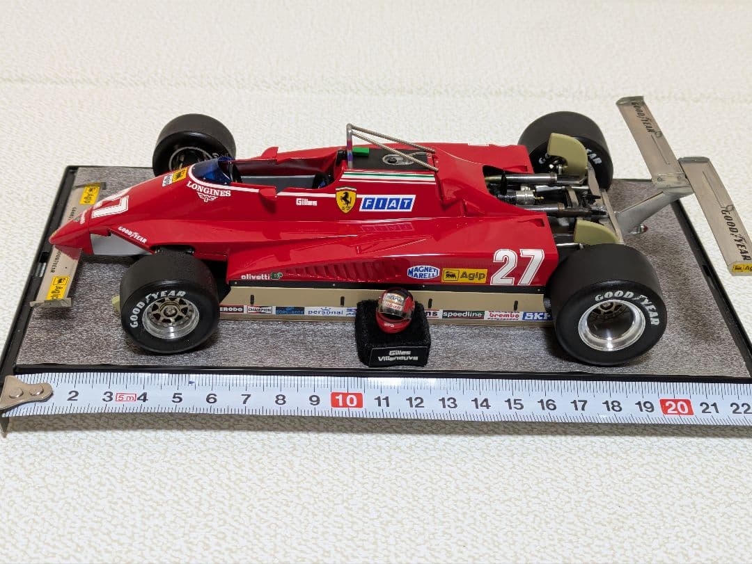 フェラーリ126C2 1982ダブルウィング ジル・ヴィルヌーブ#27 - メルカリ