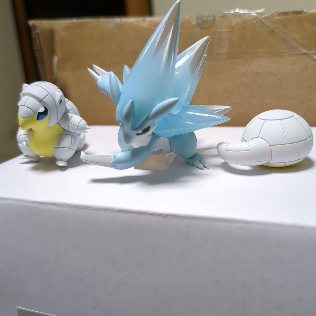 アローラ地方サンドパンとサンド　ポケモンフィギュア ポケモン フィギュア サンドとサンドパンセット - メルカリ