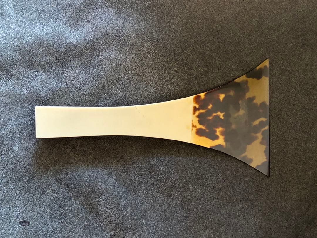 津軽三味線　撥　三味線　バチ 鼈甲　べっ甲 三味線撥（バチ） 高山製 人工鼈甲 NEW甲（民謡三味線用）【和楽器市場】