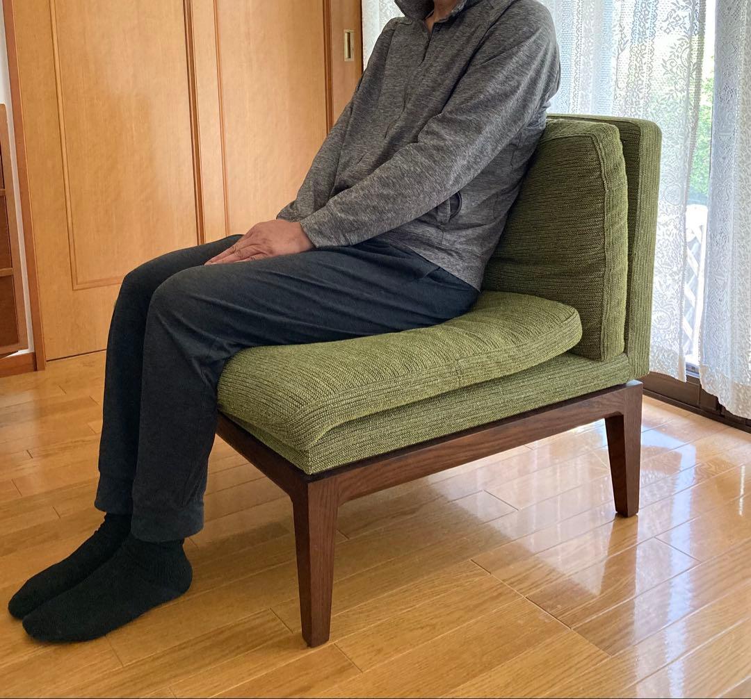 送料込み】富士ファニチャー Perche 1人掛けソファ - メルカリ