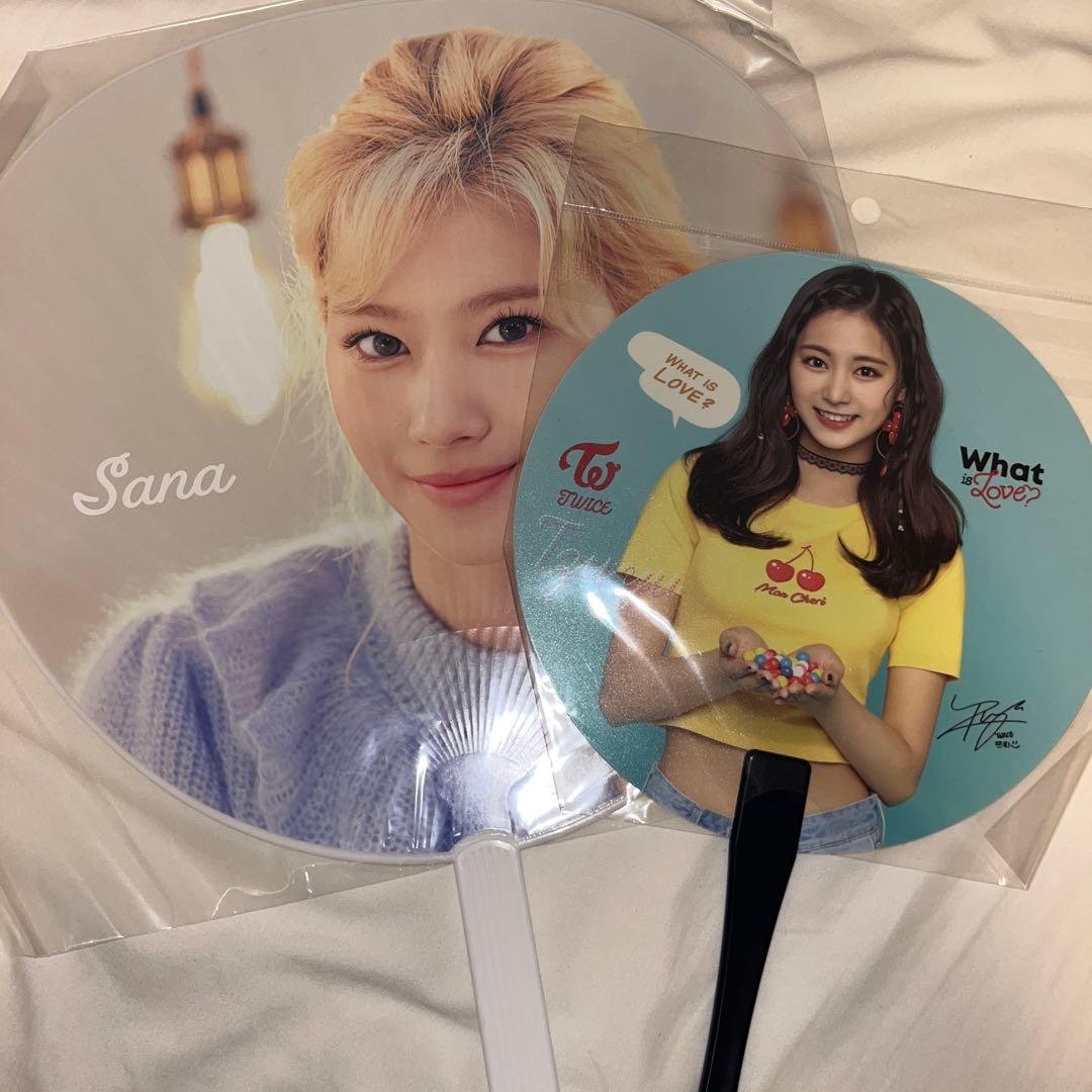 TWICE サナ ツウィ セットうちわ - メルカリ