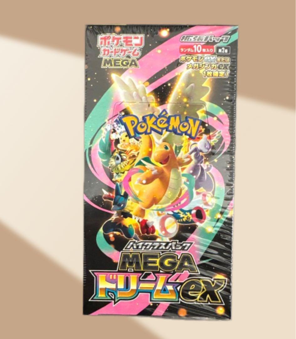 ポケモンカードゲーム MEGAドリームex シュリンク付 1BOX - メルカリ
