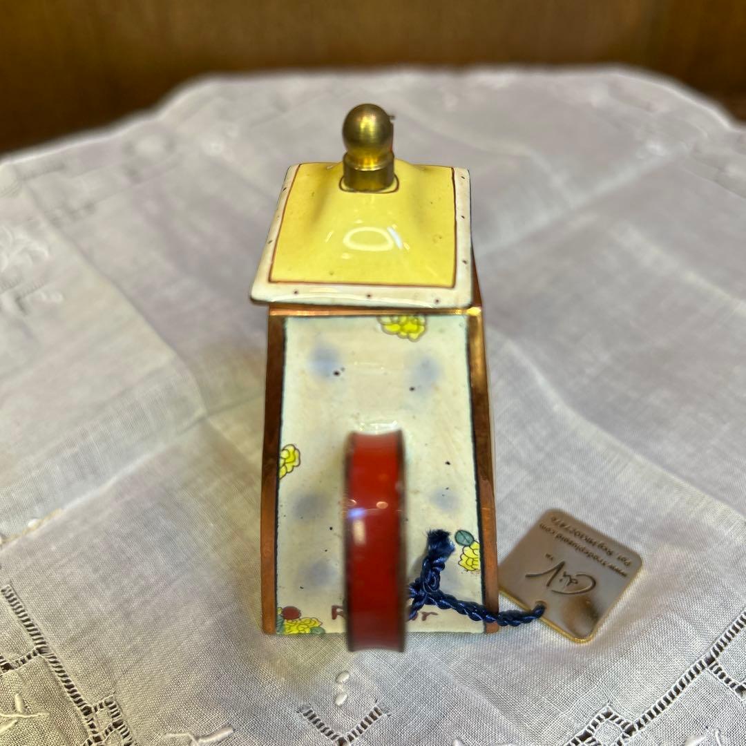 未使用シャルロットディヴィータミニチュアティーポットルノアール