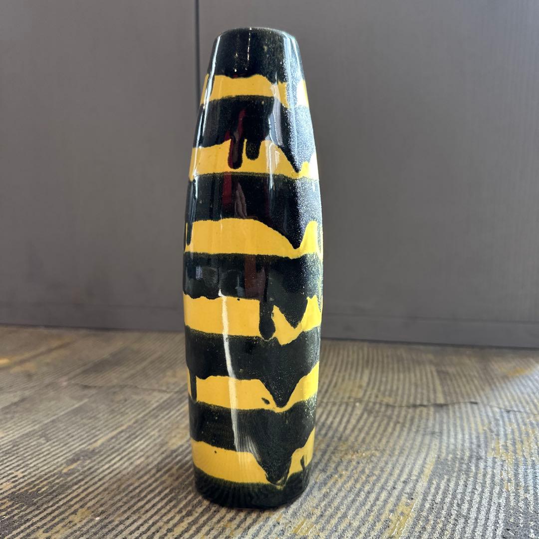 ❹70s ミッドセンチュリー フラワーベース 花瓶 ビンテージ FAT LAVA ドイツヴィンテージ フラワーベース ファットラヴァ 花器 ミッド