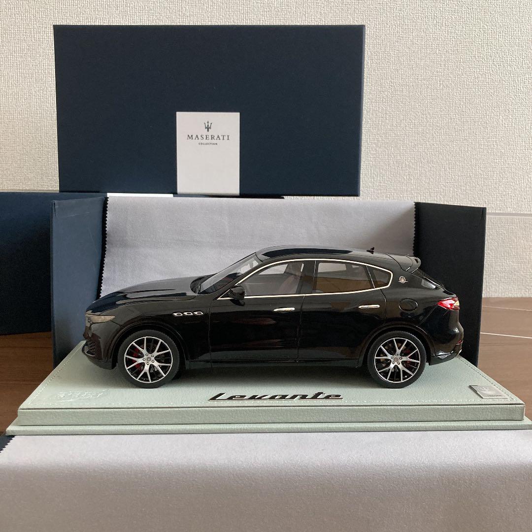 美品】マセラティ レヴァンテ モデルカー ブラック 1/18 BBR製 - メルカリ