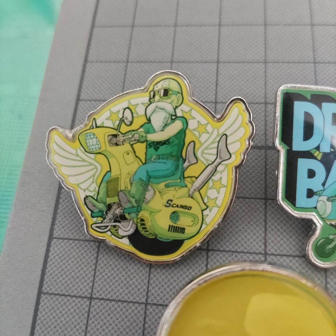 ドラゴンボールグッズ 2013年 ピンバッジセット 孫悟空 亀仙人 三星球