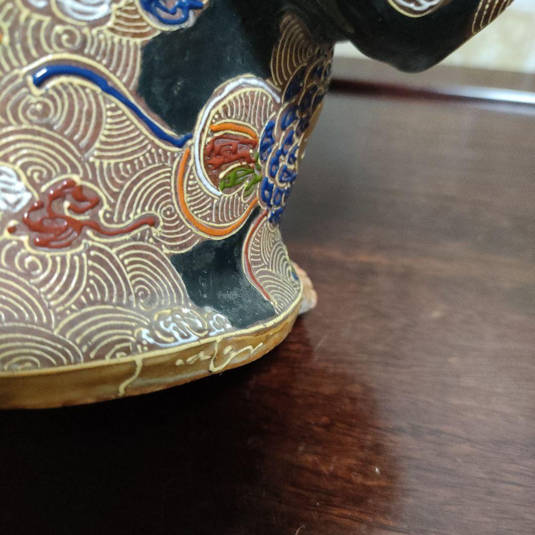 アンティーク】九谷焼 布袋様 金彩 陶器製 布袋像 七福神 - メルカリ