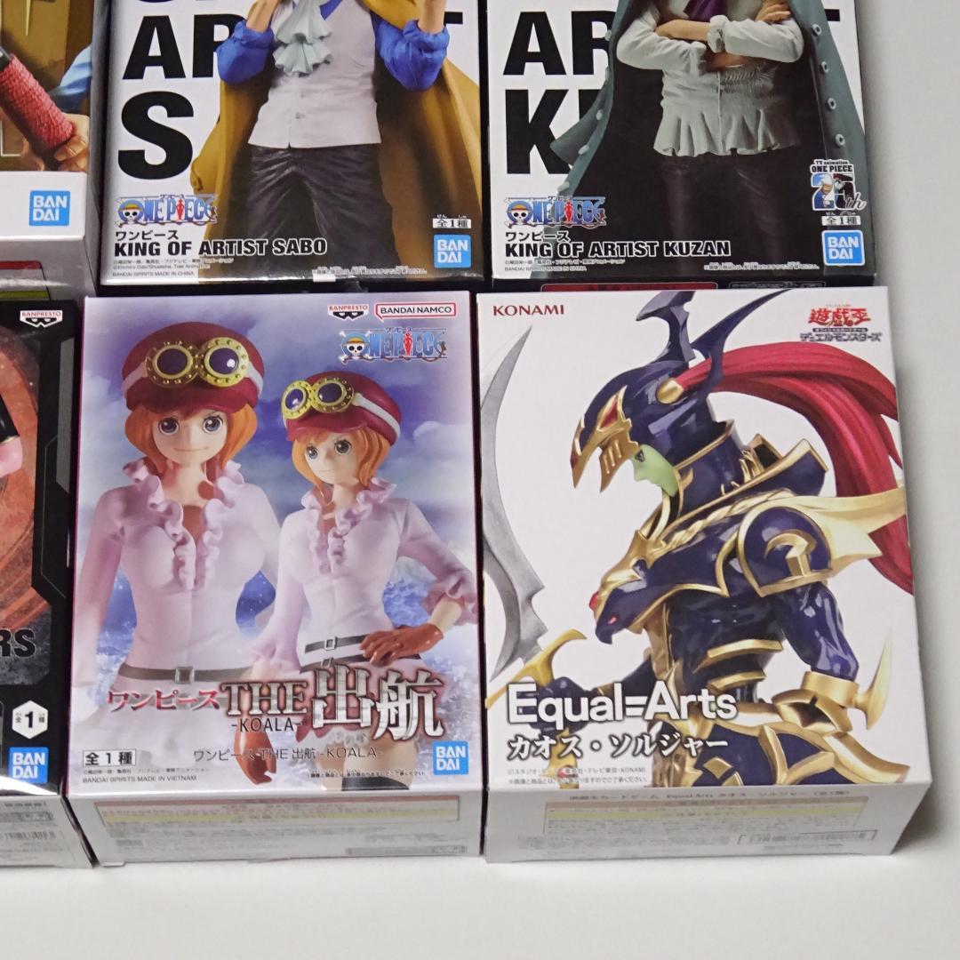 未開封 フィギュア 8体 まとめ ワンピース ドラゴンボール 遊戯王