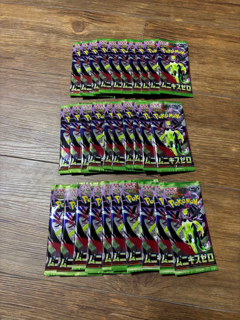 未開封バラパック】ポケモンカード ムニキスゼロ 30パック - メルカリ