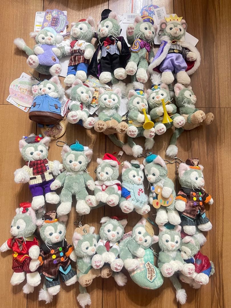ディズニー ジェラトーニ ぬいぐるみ バッジ 24点 - メルカリ