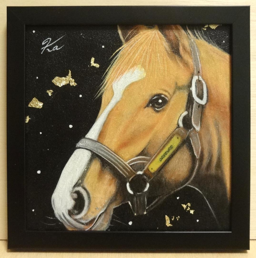 上鈴木正一 油彩画 20cm角『Orfevre's Face』リクエスト作品!! - メルカリ