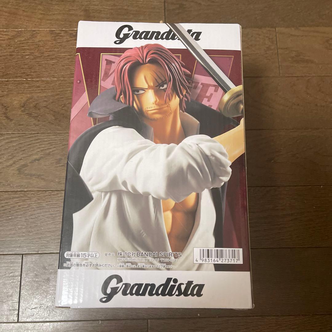ワンピース Grandista-SHANKS フィギュア-赤髪のシャンクス- - メルカリ