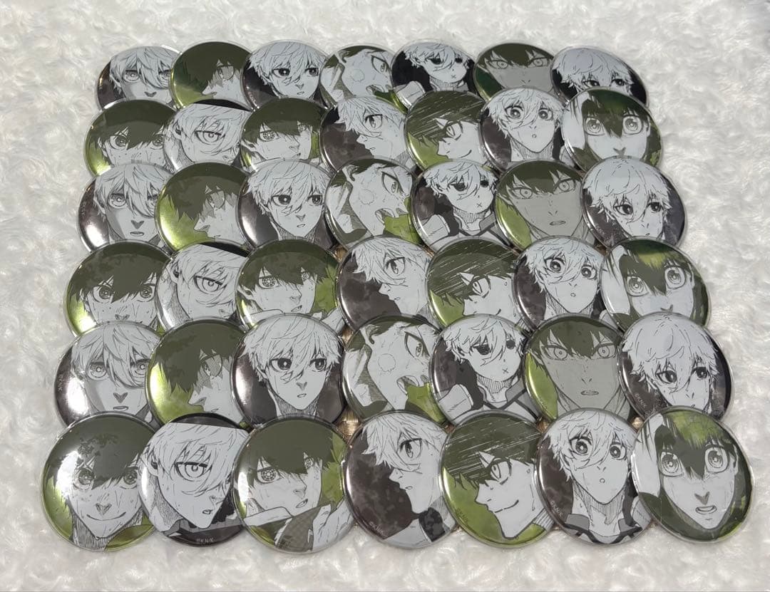 ブルーロック展 推しキャラ缶バッジコレクション 潔世一 凪誠士郎 痛バック 推しキャラバッジコレクション／凪 誠士郎（全8種） | ブルーロック展