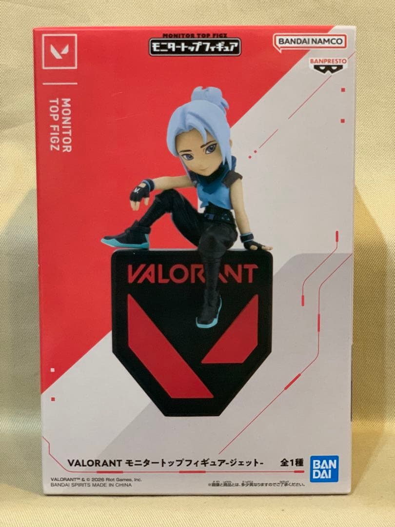VALORANT モニタートップフィギュア ジェット セージ 2種 × 2セット