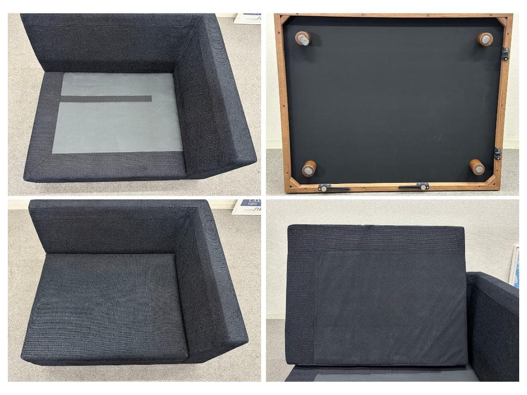 □リッツウェル□GINA モジュラー 3Pソファ セパレート ファブリック