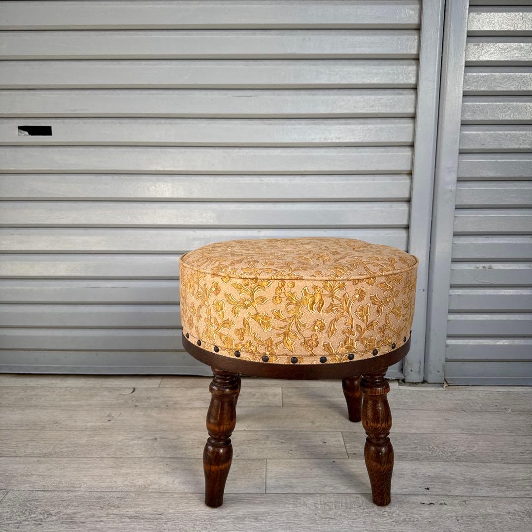 三越家具 ブルージュ オーク材 スツール 英国カントリー 椅子 COUNTRY HOUSE(カントリーハウス)/MITSUKOSHI Bruge(三越ブルージュ