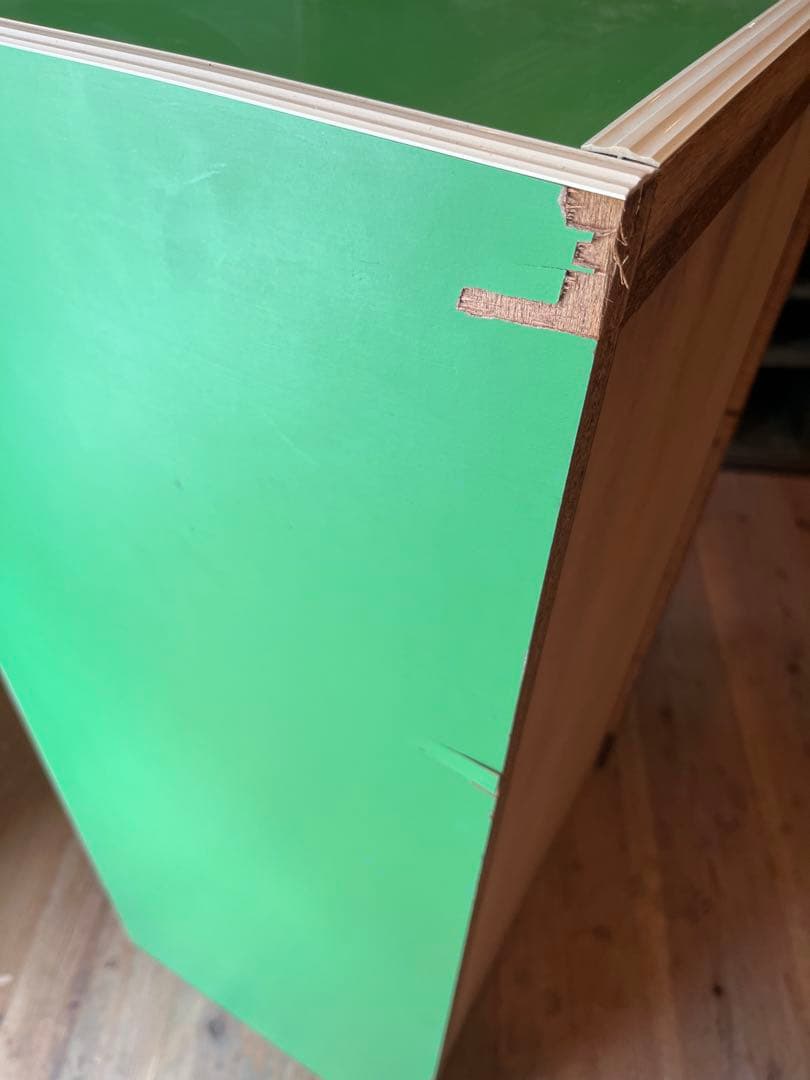 小雪様専用＊チェスト レトロポップ 昭和レトロ 花柄 緑 グリーン