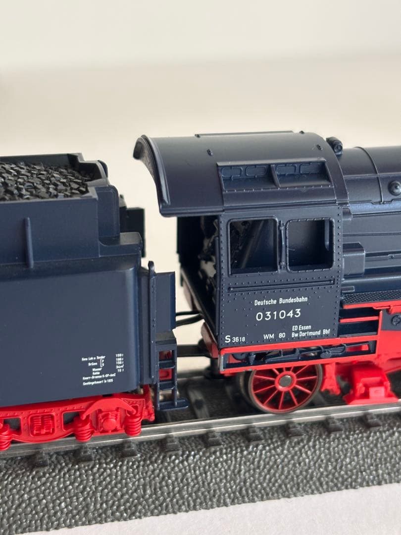 メルクリン HO スチールブルー 3097 蒸気機関車 完全稼動品 発煙装置